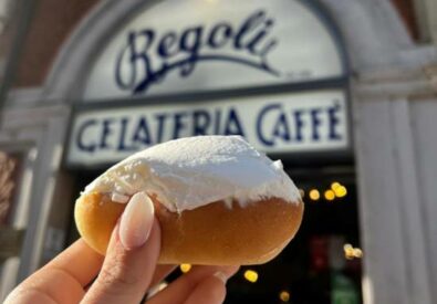 maritozzo panna regoli trattoria ristorante cucina romana pellegrinaggio pellegrini roma giubileo 2025 jubilee Papa Francesco pranzare cenare roma pasticceria